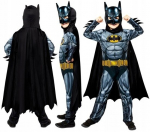 Kostiumas Batmanas 8-10 metų berniukui