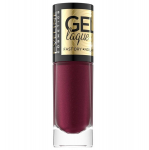 Gelinis nagų lakas Eveline Cosmetics Gel Laque 329 greitai džiūstantis ilgalaikis raudonas