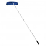 Sniego stogo grandiklis, 1180-5550x600x155 mm, sidabrinė mėlyna, reguliuojamas plastikinis a&scaron;menys