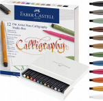 Faber-castell Pitt Kaligrafijos Žymekliai, 12 vnt.