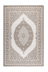 Elle Decoration dvipusis kilimas &bdquo;Gemini&ldquo; vidaus ir lauko erdvėms Meekly Linen 120x170
