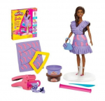 Play-doh Barbie Mados Dizainerė su Masėm, Suknelės ir Aksesuarai