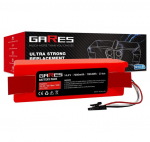 Gares baterija Xiaomi Roborock S5 S5max S6 S7 S7max Q5 Q7 S50 S51 S55 S60 S61 S65 Sweep One BRR-2P4S-5200S XJT-2P4S-5200 Plastikinė 14,4 V 7,0 Ah