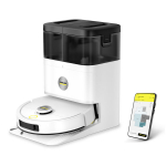 Dulkių siurblys-robotas Robotinis dulkių siurblys su drėgnu ir sausu valymu su savaime i&scaron;sivalančia stotele LiDAR WiFi smart RVM 4 Comfort Extra KARCHER