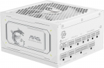 Maitinimo &scaron;altinis Zasilacz MSI Zasilacz MAG A1000GL White PCIE5 1000Watt