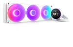 NZXT Kraken Elite 420 RGB Procesor Chłodnica cieczy all-in-one 14 cm Biały 1 szt.
