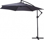 Sodo skėtis 300 cm, pilkas
