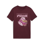 PUMA laisvalaikio mar&scaron;kinėliai mergaitėms PUMA GRAPHIC Sneaker Tee G Ruby Shimmer - 68849696, raudoni