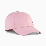 PUMA laisvalaikio kepurė moterims PUMA ESS METAL PUMA CAT BB Cap Poised Pink - 02599412, rožinė