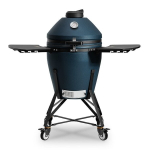 Keraminė kepsninė Kamado Bono Media Evo, 22", matinė mėlyna