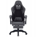 Žaidimų kėdė žaidimų kėdė Infini ThrustX Black/Light Gray 128x65cm