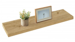 Sieninė lentyna Leobert LWS28B88 Rustic Brown MDF atvira klasikinė 80 cm