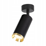 Milagro Mica apvalus Led &scaron;viestuvas, juodas, 1xgu10