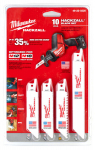 Milwaukee 49220220 universalūs siaurapjūklio pjūkleliai, 10 vnt.