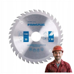 Pjūklas medienai Rawlplug 250 mm, 40 dantų, 30 mm skylė
