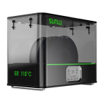 3D Spausdintuvo Priedas - Sunlu E2 Siūlų Džiovintuvas 110&deg;C, Talpa iki 3 kg, Suderinamas Su Įvairiais Siūlais, Juodas