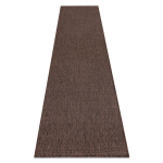 Kilimas, bėgikas sizalio SION A5165A Melangas plok&scaron;čias audimas ruda, 60x300 cm