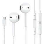 Laidinės ausinės iPhone 17 - ausinės su mikrofonu ir garso valdymu Phonillico&reg;
