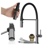 Virtuvės mai&scaron;ytuvas Granitan Scala juodas su magnetu