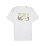PUMA laisvalaikio mar&scaron;kinėliai vyrams PUMA PUMA GRAPHICS Mountain Tee PUMA White - 68482802, balti