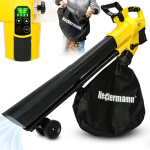 Akumuliatorinis sodo lapų pūstuvas&ndash;siurblys Heckermann Select AVDM40 (3in1, 40V)