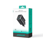 Joyroom JR-TO1 GaN 45 USB-C Lightning USB-A Sieninis įkroviklis - juodas