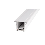 MasterLED įmontuojamas magnetinis bėgelis ap&scaron;vietimo sistemai Luxo 48V 0434, baltas