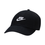Nike Club kepurė su snapeliu, juoda ir balta, FB5368 011, S/M