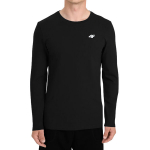 Vyri&scaron;kas mar&scaron;kinėlis 4F Longsleeve M611 tamsiai juodas 4FWMM00TLONM611 20S, M