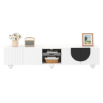 TV spintelė, 180x40x41,5 cm, PB+MDF, 60 kg, 2 dėžės