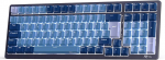 Mechaninė žaidimų klaviatūra RK ROYAL KLUDGE RK98 belaidė trigubo režimo, su keičiamosiomis raudonomis jungikliais ir RGB ap&scaron;vietimu