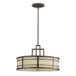Elstead Lighting pakabinamas &scaron;viestuvas FE-Fusion-P-L, bronzinės spalvos