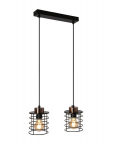 Candellux pakabinamas &scaron;viestuvas Glob 32-00361, juodos/aukso spalvos