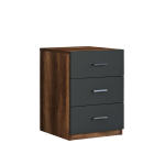 Spintelė Vario C, 44,5 x 61,8 x 46,6 cm, ruda/juoda