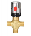 Termostatinis mai&scaron;ymo vožtuvas DN15 1/2" 20&ndash;60 &deg;C, apsauga nuo nudegimų