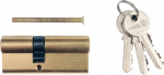 Spynos &scaron;erdelė 62mm, L31/31mm, su 3 raktais, žalvarinė Vorel 77200