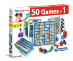 Stalo žaidimų rinkinys 50 in 1 Clementoni, 50538