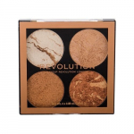 Veido kontūravimo paletė Makeup Revolution Cheek Kit Palette, 8 g, Fresh Perspective