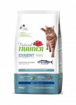 Trainer Natural Cat Exigent Blue Fish i&scaron;rankioms katėms su melsvąja žuvimi 1,5kg