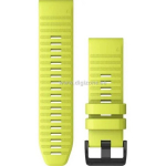 Acc,fenix 6X 26mm QuickFit Amp Yellow Silicone Band