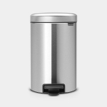 Brabantia &scaron;iuk&scaron;liadėžė NewIcon, 12 l, matinė, pilka
