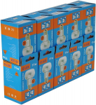 Energiją taupanti reflektorinė lemputė 11W pakuotė 10vnt G.LUX DER/R63 11W E27 Pakuotė