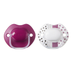 Ortodontiniai čiulptukai Tommee Tippee Urban Style 6-18 m, 2 vnt., 43341965