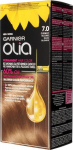 Aliejaus pagrindo ilgalaikiai plaukų dažai be amoniako Garnier Olia 7.0 Dark Blonde