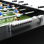 Stalo futbolo stalas 140x74,5x87,5cm, juoda