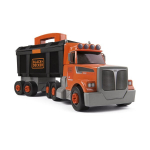 Konstruktorius Vilkikas su priedais Smoby Truck Black & Decker