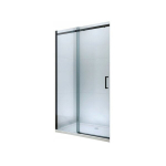 Stumdomos du&scaron;o durys Mexen Omega, 8 mm, 100,120,130,140,150,160x190 cm, black