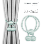 AmeliaHome užuolaidų segtukai Montreal, 2 vnt.
