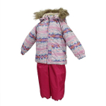 Huppa Žieminis komplektas AVERY, pink bear pattern/ fuchsia
