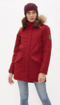 Huppa Moteri&scaron;ka parka TEZZA, dark red